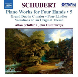 Schubert: Piano Works for Four Hands, Vol. 5 By Franz Schubert (Composer), Allan Schiller and John Humphreys (Piano)